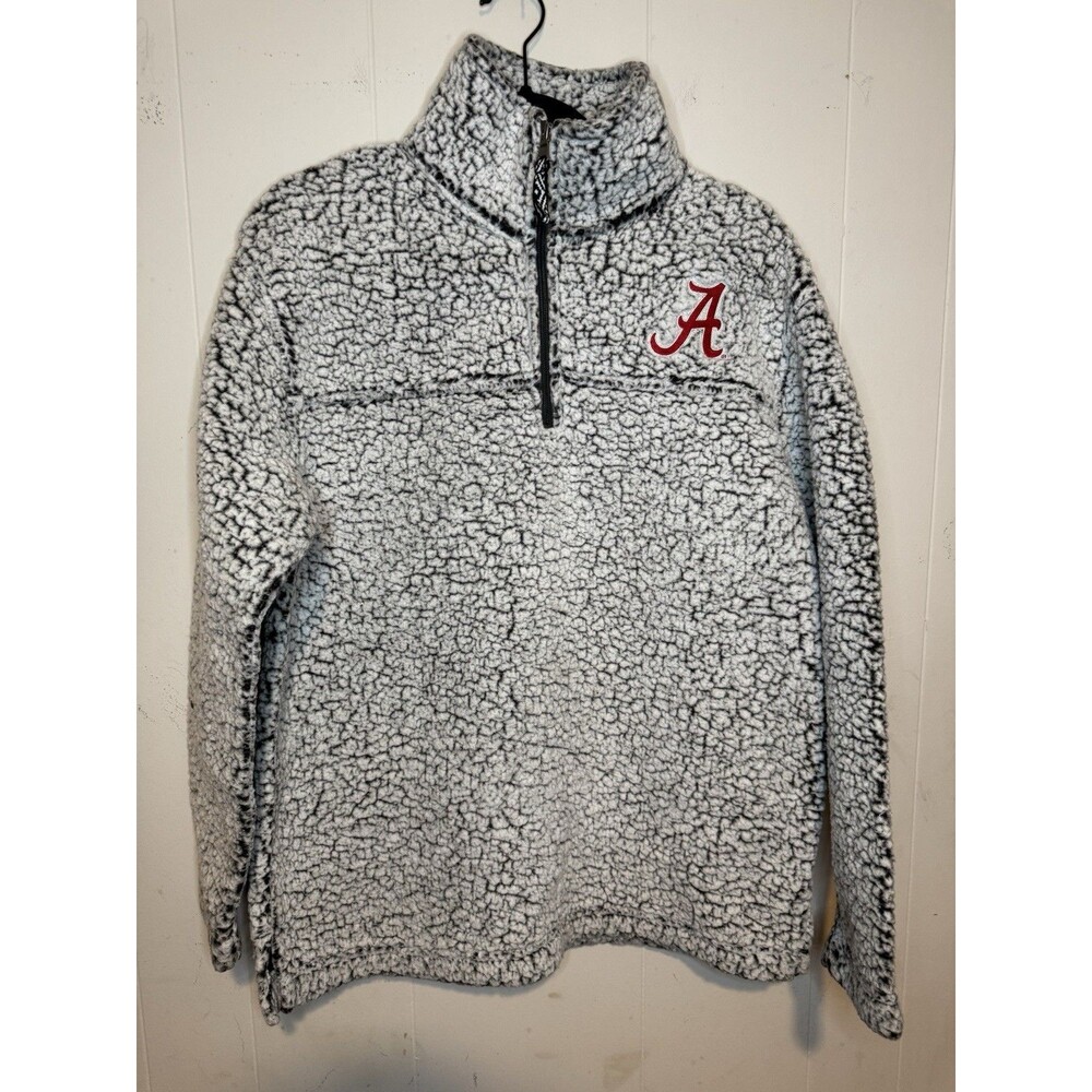 Boxercraft Alabama Crimson Tide Sweater Medium Gray Black White